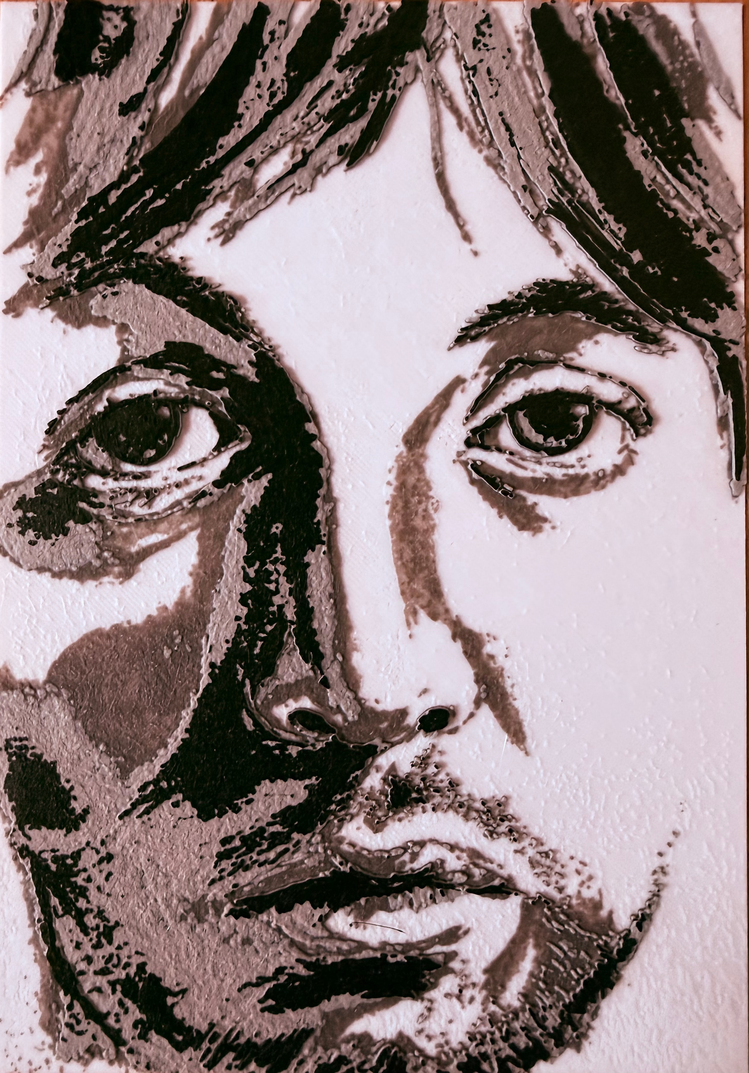 HueForge 3D Print Drawing — Paul McCartney