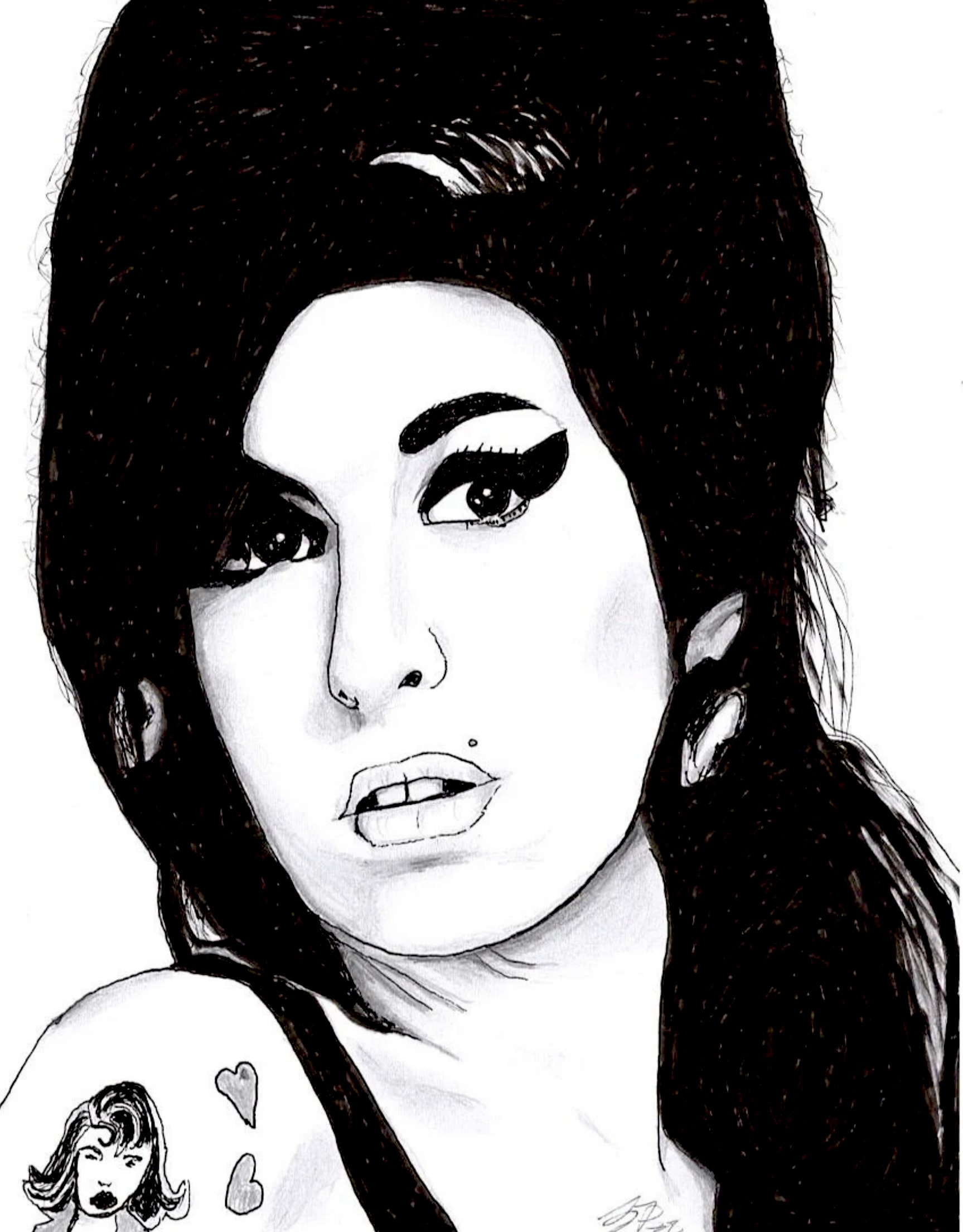 Amy Winehouse Print