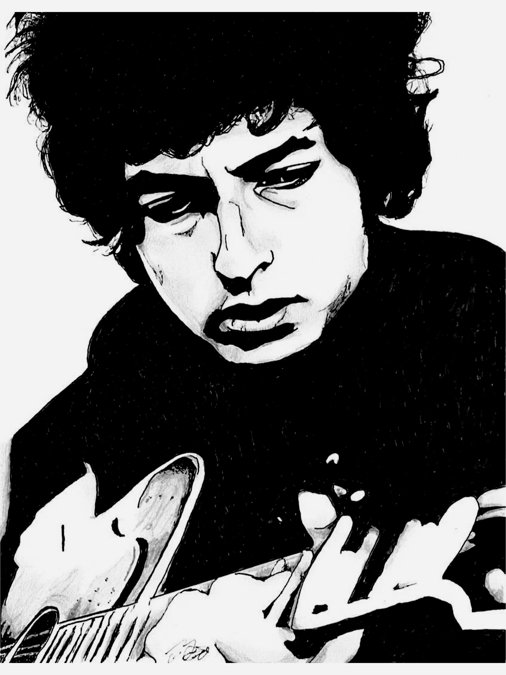 Bob Dylan Print