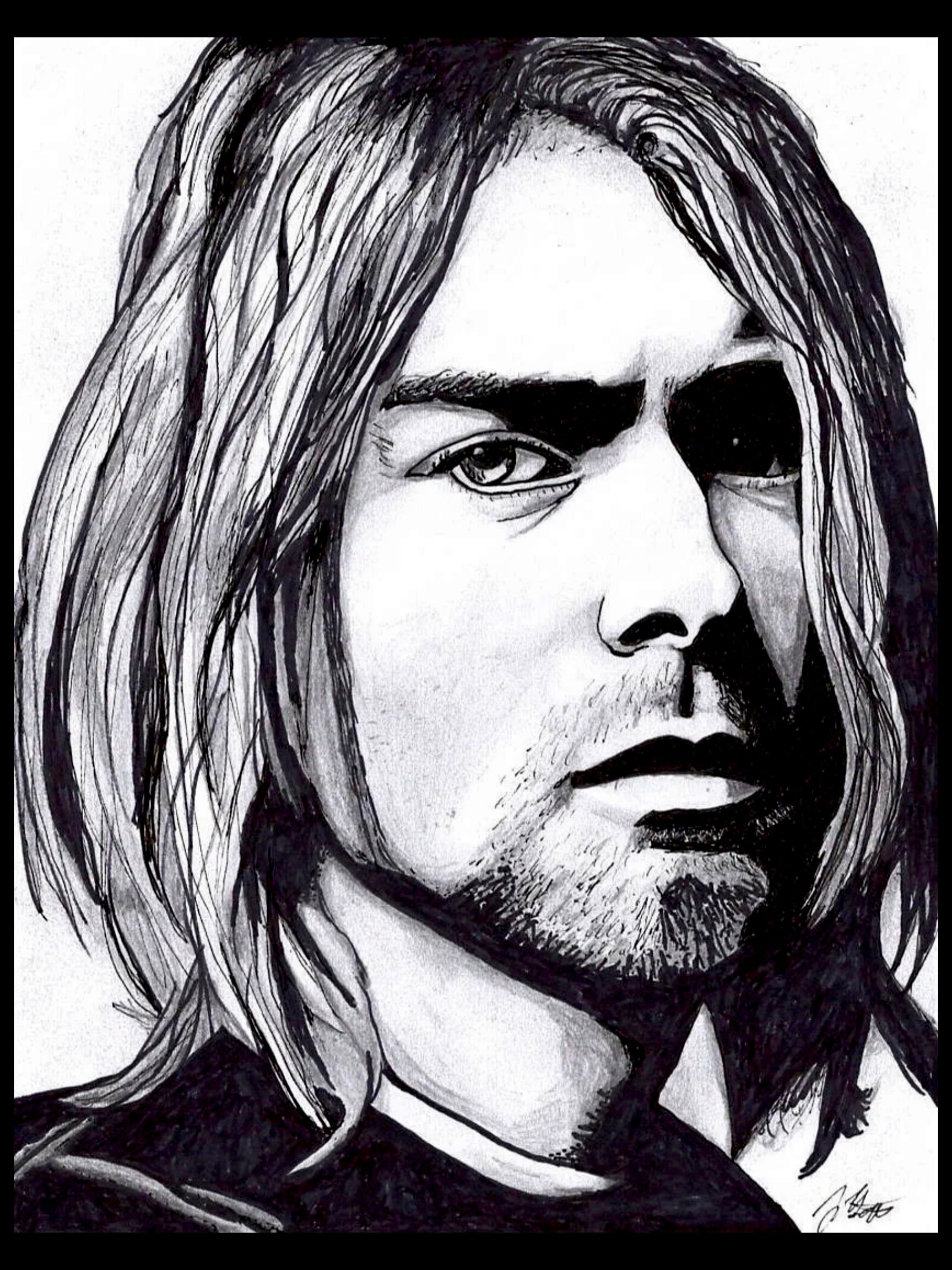 Kurt Cobain Print